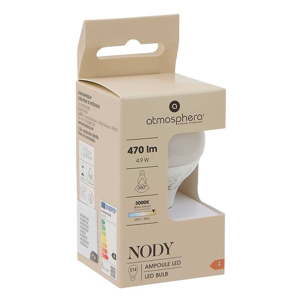 ATMOSPHERA - Ampoule Nody LED douille E14 - large
