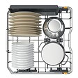 WHIRLPOOL - Lave-vaisselle 60cm 15 Couverts 38bd Intégrable Avec Bandeau - WH7PA15AM60 - vignette