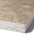 RO'MA NATURE - Bordure de jardin Travertin Beige Nuancé 100x33x3 cm (à l'unité) - vignette