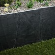 RO'MA NATURE - Palis Ardoise Noire Trapèze 80x30/50x3 cm (à l'unité) - vignette