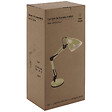 GEFOM - Lampe de bureau articulée - Vert sauge - E27 - vignette