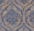 AS CREATION - Papier vinyle sur support intisse chinon bleu/argent - vignette