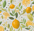 AS CREATION - Papier peint vinyle intissé Citron - Jaune - L.10.05x0.53m - vignette