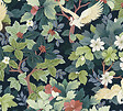AS CREATION - Papier peint vinyle intissé bucolique bleu - L.10.05xl.0.53m - vignette