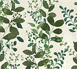 AS CREATION - Papier peint intissé vinyle Fougère Vert - L.53xl.10,05m - vignette