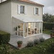 CANOPIA - Canopia Véranda SanRemo 3X4,4 Blanche - vignette