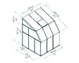 CANOPIA - Canopia Véranda Sun Room 2X2 Blanche - vignette