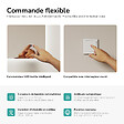 EMKE - EMKE Miroir LED de Salle de Bain 50 x 70 cm,  Antibuée, Interrupteur Tactile,  Intensité réglable 3 Températures - vignette