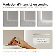 EMKE - EMKE Miroir LED de Salle de Bain 50 x 70 cm,  Antibuée, Interrupteur Tactile,  Intensité réglable 3 Températures - vignette