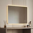 EMKE - EMKE Miroir LED de Salle de Bain 60 x 80 cm,  Antibuée, Interrupteur Tactile,  Intensité réglable 3 Températures - vignette