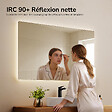 EMKE - EMKE Miroir LED de Salle de Bain 60 x 100 cm,  Interrupteur Tactile, Intensité réglable 3 Températures - vignette