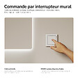 EMKE - EMKE Miroir LED Salle de Bain 50 x 70 cm, Verre sans Cuivre, Blanc Froid 6500K, Pose H/V, IP44 - vignette