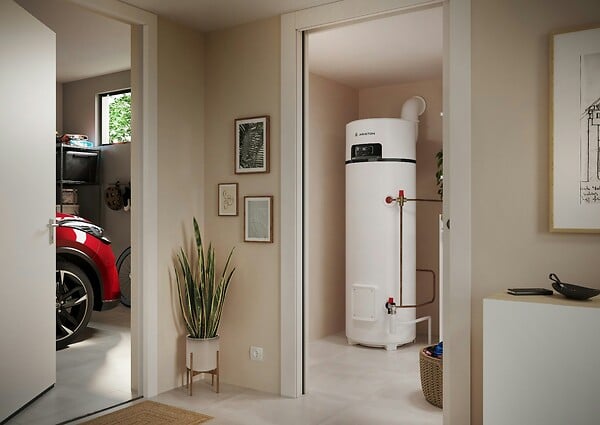 ARISTON - Ariston NUOS FIT WIFI 200L – Chauffe eau Thermodynamique Air Ambiant A+, R290, Cuve Titane, Made in France - large