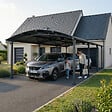 CANOPIA - Canopia Carport Arcadia 8,63 x 3,59 m Gris - vignette