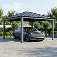 CANOPIA - CARPORT DOUBLE COLORADO 4,3x5 Gris - vignette