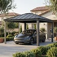 CANOPIA - CARPORT DOUBLE COLORADO 4,3x5 Gris - vignette