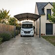 CANOPIA - Canopia Carport Camping-Car Alpine 6,49 x 3,52 m Gris - vignette