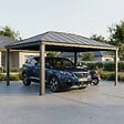 CANOPIA - CARPORT DOUBLE COLORADO 4,3x6 Gris - vignette