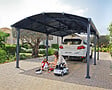 CANOPIA - Canopia Carport Arcadia 6,49 x 3,59 m Gris - vignette