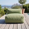 OVIALA - Salon de jardin modulable 3 places vert cactus - Mixi - vignette