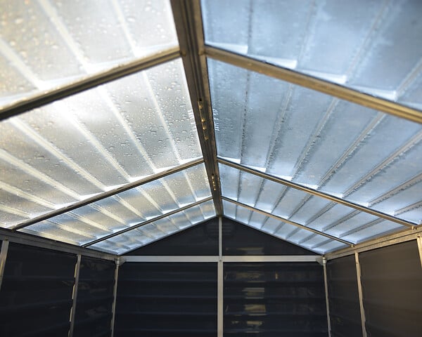 CANOPIA - Canopia Abri de jardin Skylight 2,1m² Gris foncé - large