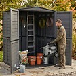 ARTPLAST - Abri de Jardin Extérieur 5500L Gris Anthracite - Polypropylène 151x208x200 - Cabanon de jardin Plancher intégré ARTPLAST - vignette