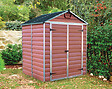 PALRAM - Canopia Abri de jardin Skylight 2,8m² Ambre - vignette