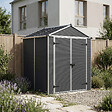 CANOPIA - Canopia Abri de jardin Rubicon 2,8m² Gris - vignette