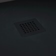 KIAMAMI VALENTINA - Receveur De Douche 80X100 En Résine Anthracite Effet Pierre | Muse - vignette