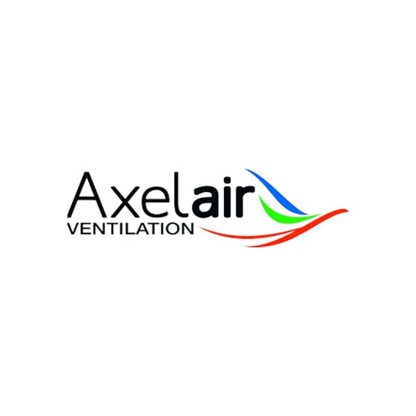 AXELAIR - Rideau d'air électrique en saillie 100 cm moteur EC Blanc WING - AXELAIR - RAAS3710E - large