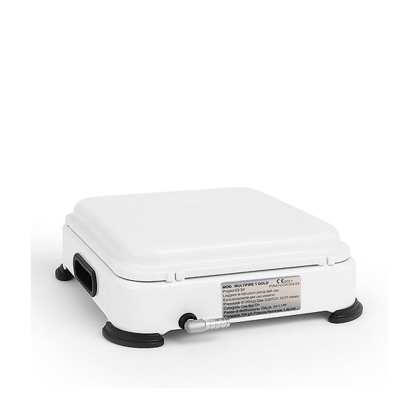INTEC - Réchaud à gaz portable 1 feu 1500W Blanc Brûleur fonte amovible Gaz butane/propane Cuisson d'appoint Exterieure Camping GOLD - large