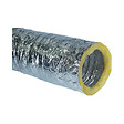 ACOMAT - Gaine flexible aluminium isolé phonique M0/M1 laine de verre ép.25 mm 10 mètres - Diamètre (mm): 80 - vignette