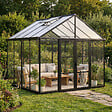 CANOPIA - Canopia Serre de jardin Aria 9,4 m² Noire - vignette