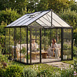 CANOPIA - Canopia Serre de jardin Aria 9,4 m² Noire - vignette