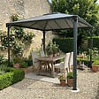 CANOPIA - Canopia Tonnelle de jardin Martinique 3X3,6 Grise - vignette