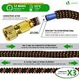 VOUNOT - Tuyau d’Arrosage Extensible 30m Renforce avec Accessoires orange - vignette