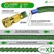 VOUNOT - Tuyau d’Arrosage Extensible 30m Renforce avec Accessoires vert - vignette