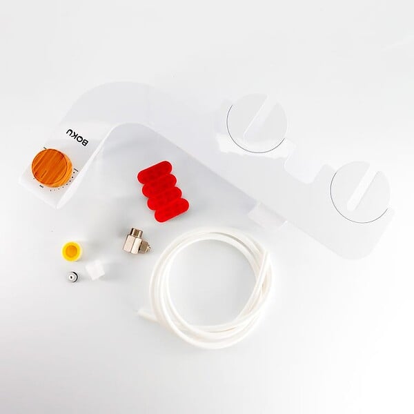 BOKU - Kit WC japonais à poser - Bidet BOKU - autonettoyant - non électrique - large