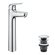 GROHE - Mitigeur lavabo Swift avec vidage Push open chromé XL - vignette