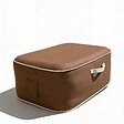 COCO LOUNGE - Pouf de jardin gonflable NUMA Collection Moka - chocolat - vignette