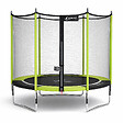 KANGUI - KANGUI Trampoline de jardin 244 cm + filet de sécurité JUMPI Vert/Noir 250 - vignette