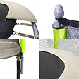 KANGUI - Trampoline Ø 300 cm + filet + échelle + bâche + kit d'ancrage - JUMPI 300 - vignette