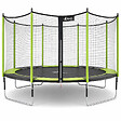 KANGUI - KANGUI Trampoline de jardin 365 cm + filet de sécurité JUMPI Vert/Noir 360 - vignette
