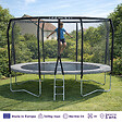 KANGUI - Trampoline Premium Ø 430 cm avec filet de sécurité + échelle - Famili 430 - vignette