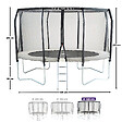 KANGUI - Trampoline Premium Ø 430 cm avec filet de sécurité + échelle - Famili 430 - vignette