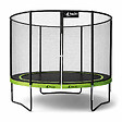 KANGUI - KANGUI Trampoline de jardin rond 305 cm + filet de sécurité - PUNCHI Vert 300 - vignette