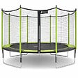 KANGUI - KANGUI Trampoline de jardin 426 cm + filet de sécurité  JUMPI Vert/Noir 430 - vignette