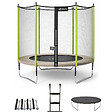 KANGUI - Trampoline Ø 250 cm + filet + échelle + bâche + kit d'ancrage - JUMPI 250 - vignette