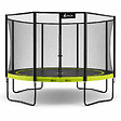 KANGUI - KANGUI Trampoline de jardin 365 cm + filet de sécurité - PUNCHI Vert 360 - vignette