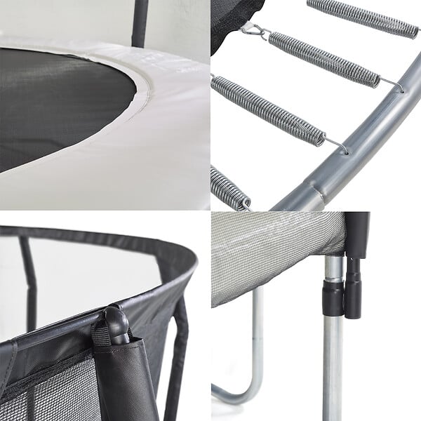 KANGUI - Trampoline Premium Ø 300 cm avec filet de sécurité + échelle - Famili 300 - large